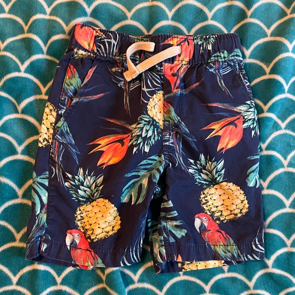 Toddler pineapple shorts